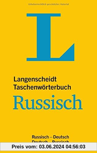 Langenscheidt Taschenwörterbuch Russisch: Russisch-Deutsch/Deutsch-Russisch (Langenscheidt Taschenwörterbücher)